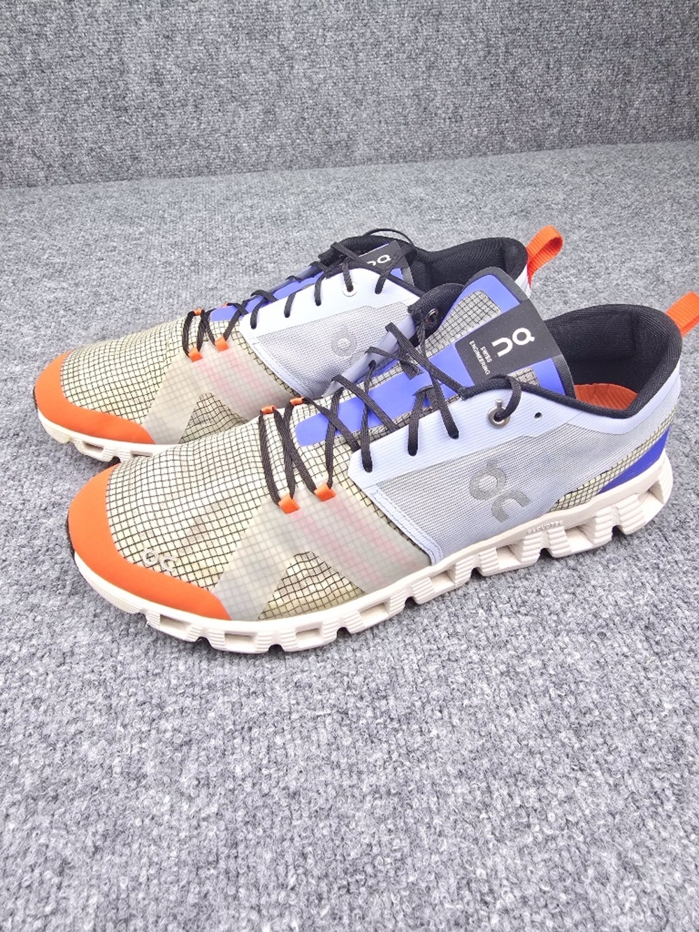 On Running Cloud X Shift Heather Glacier Blue Orange Mens Sz. 12.5 Sneaker Shoes